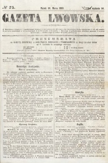 Gazeta Lwowska. 1860, nr 75