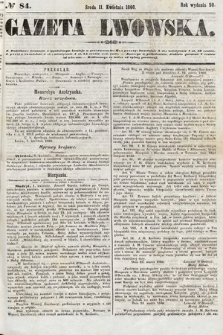 Gazeta Lwowska. 1860, nr 84