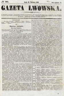 Gazeta Lwowska. 1860, nr 90