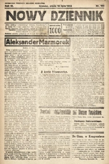 Nowy Dziennik. 1923, nr 162