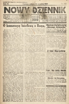 Nowy Dziennik. 1923, nr 223