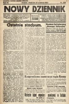 Nowy Dziennik. 1923, nr 224