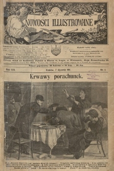 Nowości Illustrowane. 1911, nr 1