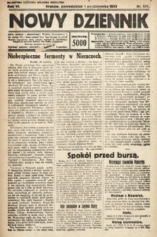 Nowy Dziennik. 1923, nr 231