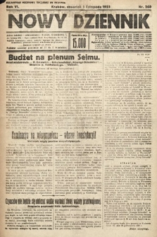 Nowy Dziennik. 1923, nr 260