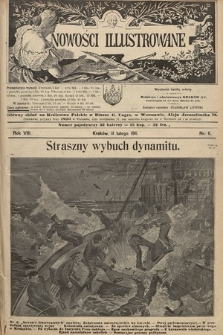 Nowości Illustrowane. 1911, nr 6