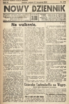 Nowy Dziennik. 1923, nr 272