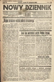 Nowy Dziennik. 1923, nr 276