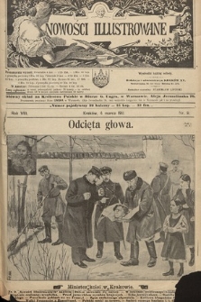 Nowości Illustrowane. 1911, nr 9