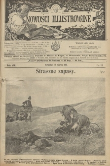 Nowości Illustrowane. 1911, nr 10
