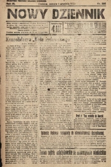Nowy Dziennik. 1923, nr 286