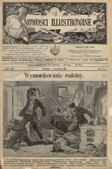 Nowości Illustrowane. 1911, nr 13