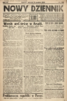 Nowy Dziennik. 1923, nr 294
