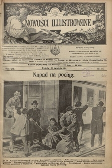 Nowości Illustrowane. 1911, nr 14