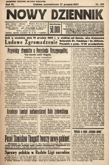 Nowy Dziennik. 1923, nr 301