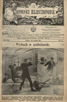 Nowości Illustrowane. 1911, nr 16