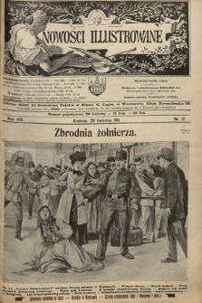 Nowości Illustrowane. 1911, nr 17