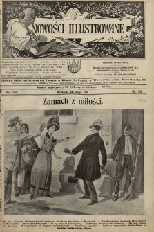 Nowości Illustrowane. 1911, nr 20