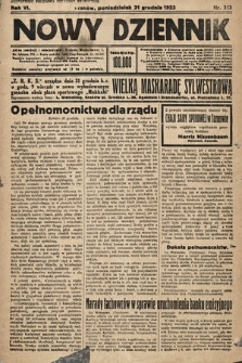 Nowy Dziennik. 1923, nr 313