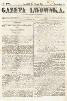 Gazeta Lwowska. 1860, nr 100
