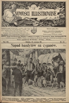 Nowości Illustrowane. 1911, nr 23