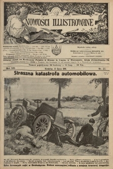 Nowości Illustrowane. 1911, nr 27