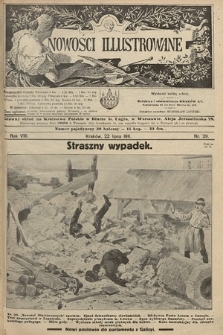 Nowości Illustrowane. 1911, nr 29