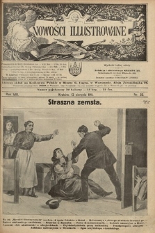 Nowości Illustrowane. 1911, nr 32