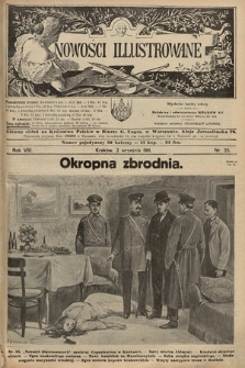 Nowości Illustrowane. 1911, nr 35