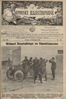 Nowości Illustrowane. 1911, nr 46