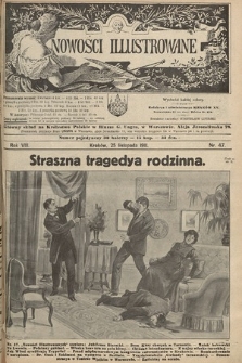 Nowości Illustrowane. 1911, nr 47