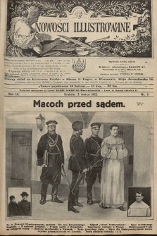 Nowości Illustrowane. 1912, nr 9