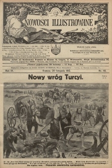 Nowości Illustrowane. 1912, nr 48