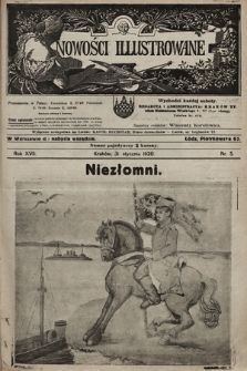 Nowości Illustrowane. 1920, nr 5