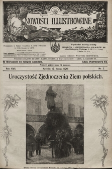 Nowości Illustrowane. 1920, nr 7