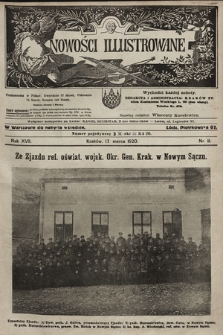 Nowości Illustrowane. 1920, nr 11