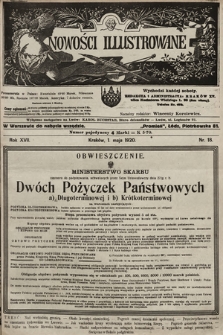 Nowości Illustrowane. 1920, nr 18