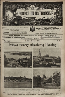 Nowości Illustrowane. 1920, nr 21