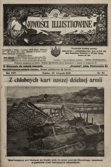 Nowości Illustrowane. 1920, nr 47