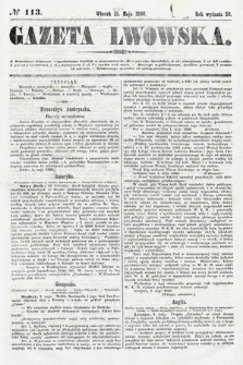 Gazeta Lwowska. 1860, nr 113
