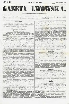 Gazeta Lwowska. 1860, nr 118