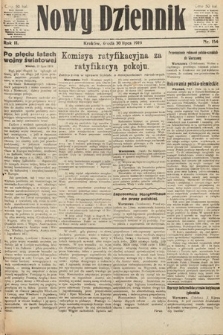 Nowy Dziennik. 1919, nr 154
