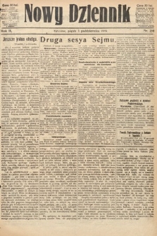 Nowy Dziennik. 1919, nr 216