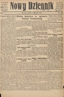 Nowy Dziennik. 1919, nr 249