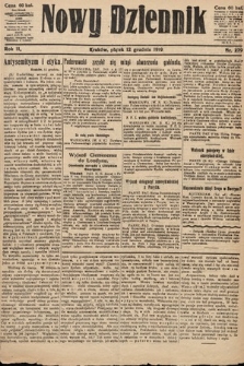 Nowy Dziennik. 1919, nr 279