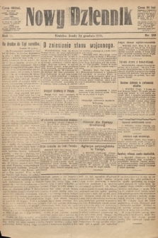 Nowy Dziennik. 1919, nr 291
