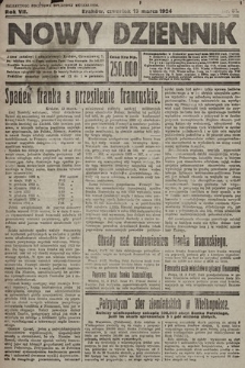 Nowy Dziennik. 1924, nr 61