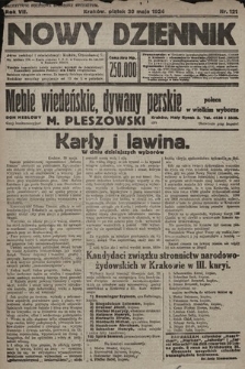 Nowy Dziennik. 1924, nr 121