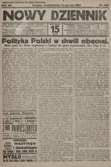 Nowy Dziennik. 1924, nr 134