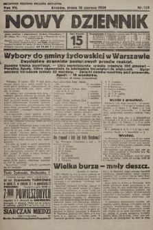 Nowy Dziennik. 1924, nr 135